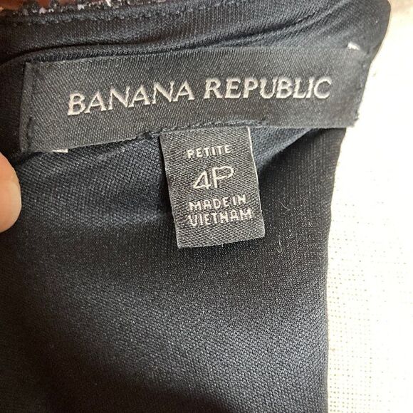 BANANA REPUBLIC BOUCLE MIDI SHEATH DRESS, SIZE Woman’s Size 4 P - Picture 7 of 8